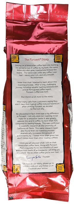 Puroast Low Acid Coffee Single Serve, 2.0 Keurig Compatible, Vanilla Nut, 12 Count N24