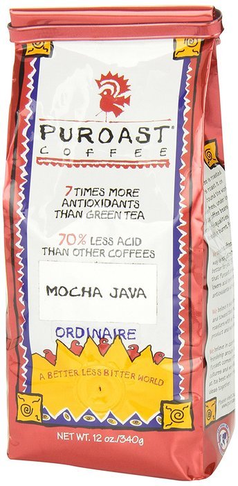 Puroast Low Acid Coffee Single Serve, 2.0 Keurig Compatible, Vanilla Nut, 12 Count N28