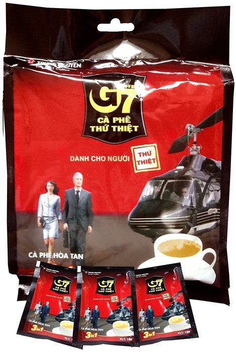 G7 3-in-1 Instant Coffee, 50 Sachets N2