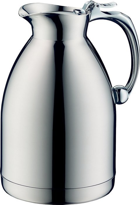 Alfi Hotello Vacuum Insulated Thermos Carafe for Hot and Cold Beverages, 1.5 L, Stainless Steel