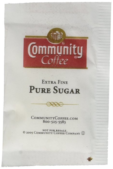 Community Coffee Sugar Bulk Pack, 1000 Count