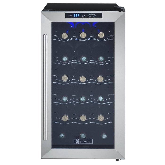 Allavino CDWR29-2SWT Cascina Series 29 Bottle Dual Zone Wine Refrigerator N4