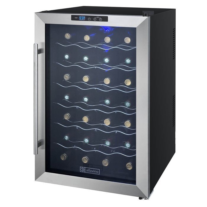 Allavino CDWR29-2SWT Cascina Series 29 Bottle Dual Zone Wine Refrigerator N6