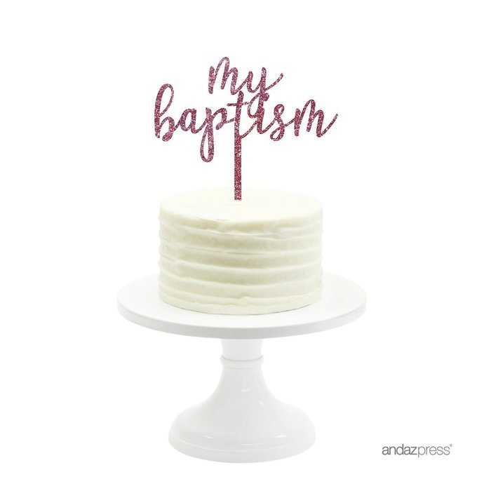 Andaz Press Baby Shower Acrylic Cake Toppers, Gold Glitter, Oh Baby, 1-Pack, Nautical Ocean Themed Party Decor... N3