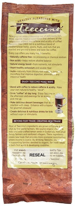 Teeccino Variety Pack (Hazelnut, Mocha, and Java) Chicory Herbal Coffee, Caffeine Free, Acid Free, 11oz (Pack... N92
