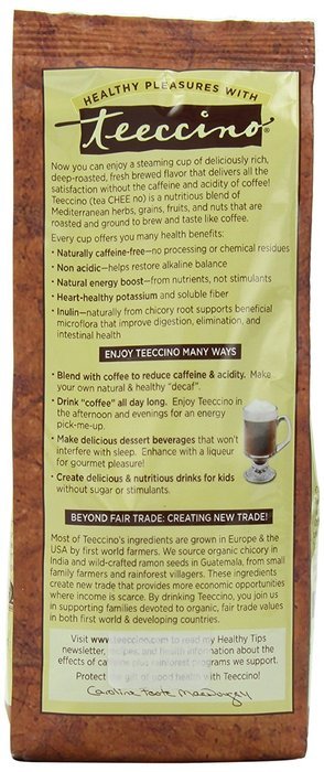 Teeccino Variety Pack (Hazelnut, Mocha, and Java) Chicory Herbal Coffee, Caffeine Free, Acid Free, 11oz (Pack... N93