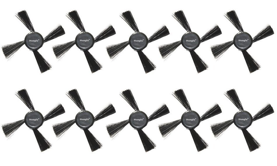Hongfa Black Side Brushes Replacement for Neato 945-0130 Botvac (4) N11