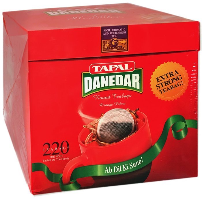 Tapal Danedar 2 Cup Round Tea Bags 220ct, (687.5g)