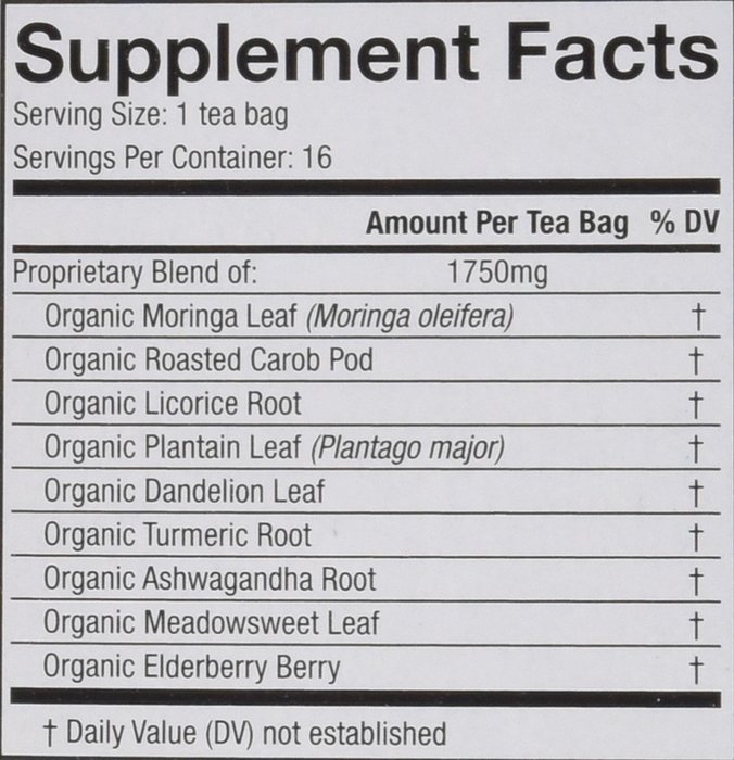 Choice Organic Teas Tea Bag, Simply Detox, 16 Count N24