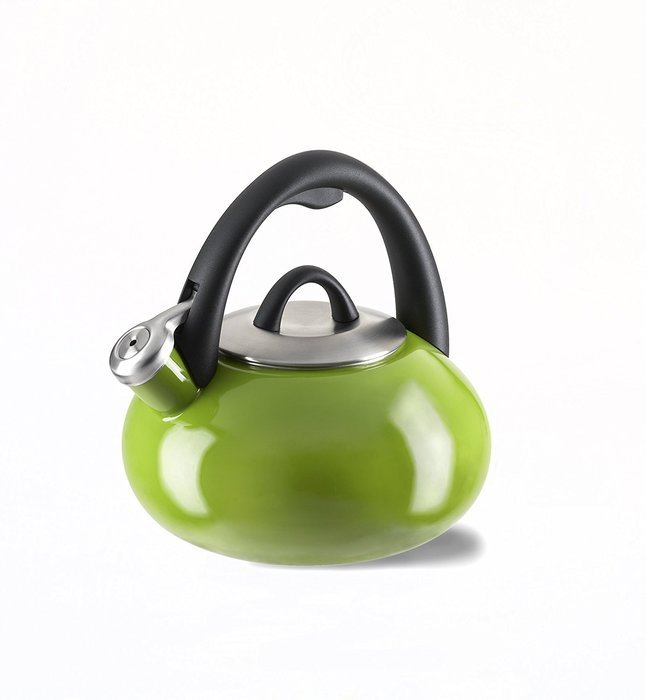 Calphalon 2-Quart Stainless Steel Tea Kettle with Whistle N2