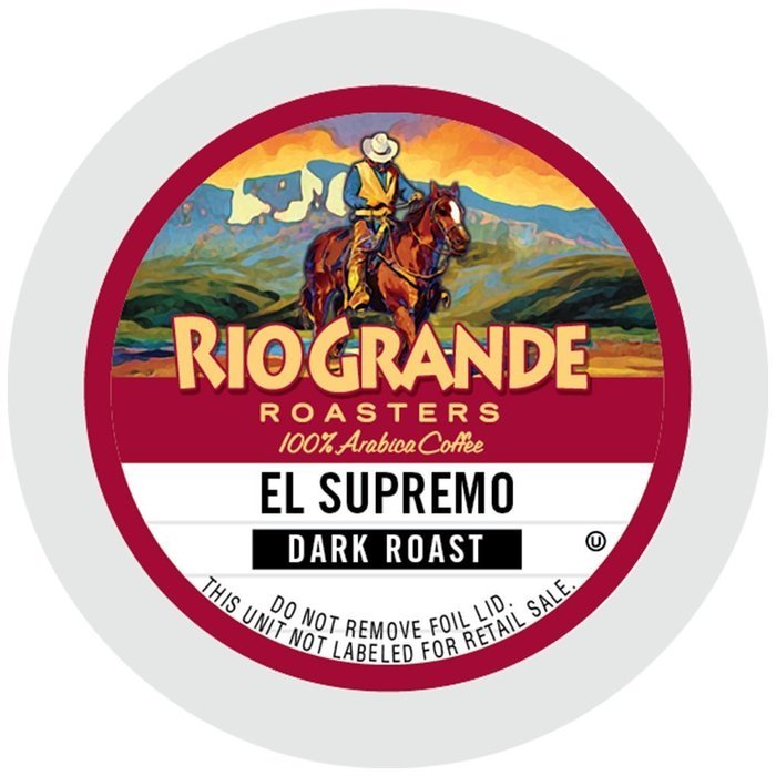 Rio Grande Roasters Premium Dark Coffee Single Serve K-Cup, 80 Count (Compatible with 2.0 Keurig Brewers) N9