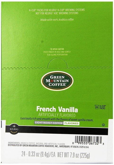 Green Mountain Coffee K-Cup Portion Pack for Keurig K-Cup Brewers, French Vanilla (Pack of 96) N5