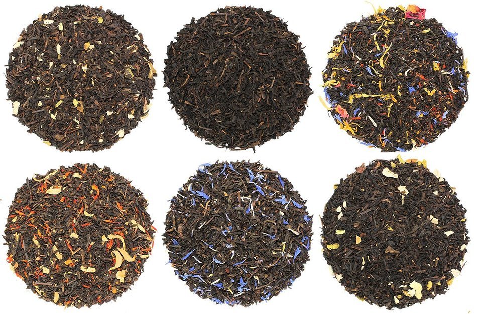 Fruit-Tea Summer Tea Sampler, Refreshing Loose Leaf Tea Sampler Featuring Gold Rush, Raspberry, Strawberry Kiwi... N2