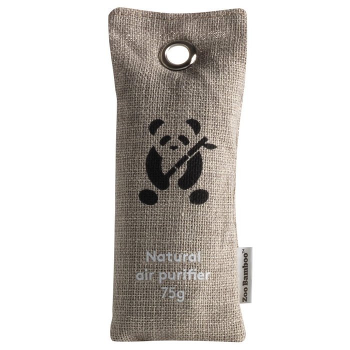 Bamboo Charcoal Air Purifiers by ZooBamboo - Fragrance Free Odor Eliminator Freshener and Dehumidifier for Smokers... N15