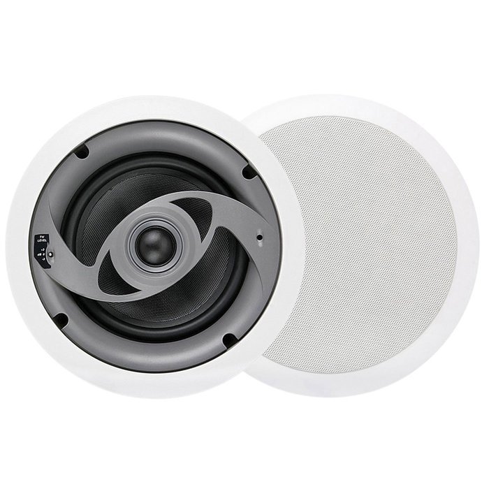 MTX CT625C 6-1/2" 2-Way In-Ceiling Speaker - Pair (White)