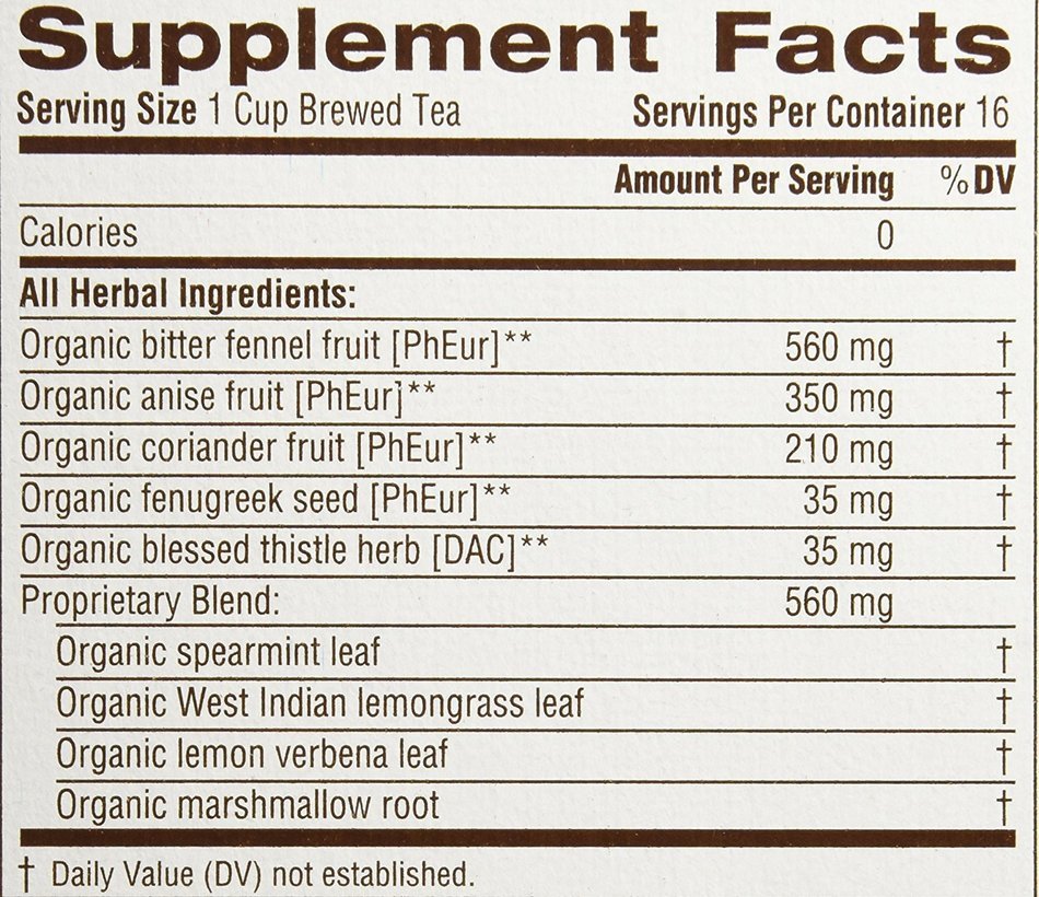 Traditional Medicinals Teas Organic Mother's Milk Tea Bags, 16 count - 3 Pack N13