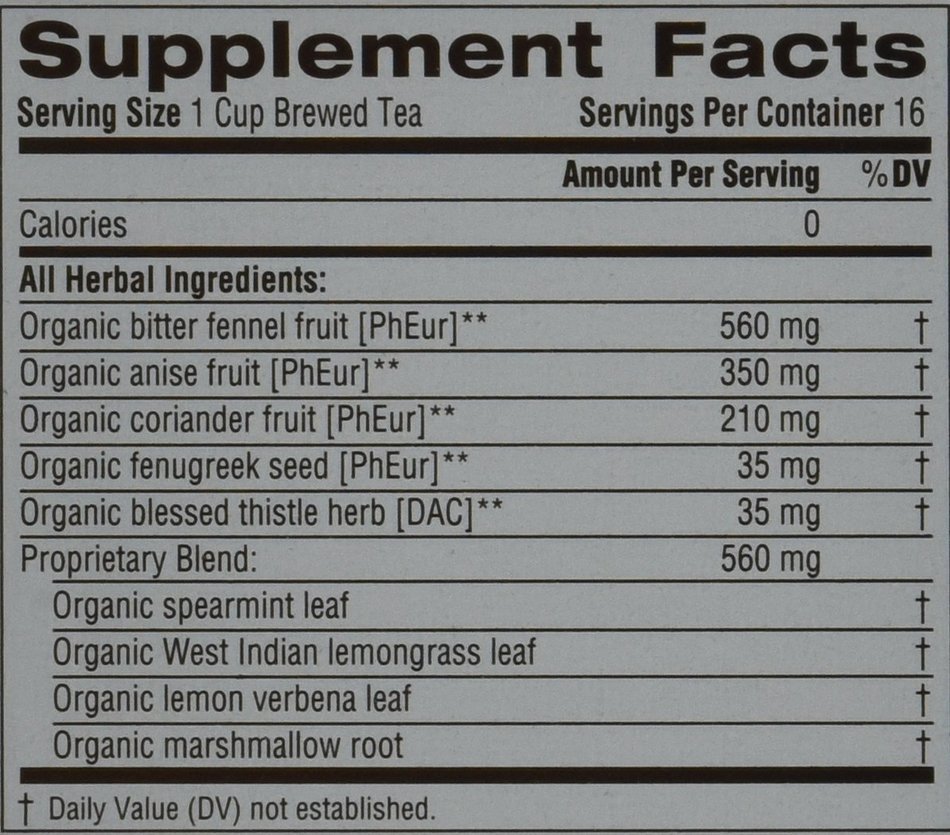 Traditional Medicinals Teas Organic Mother's Milk Tea Bags, 16 count - 3 Pack N14