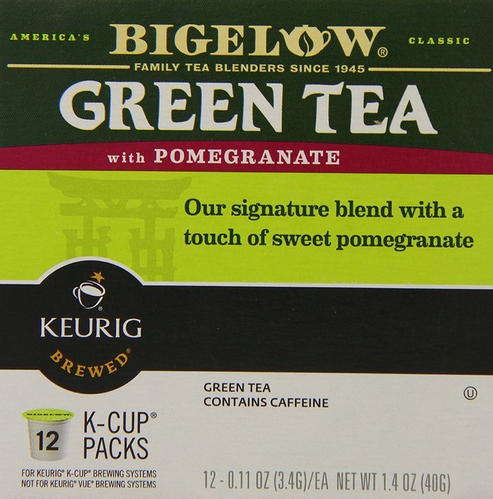 Bigelow K-Cup Portion Pack for Keurig Brewers, Green Tea, 24 Count N22