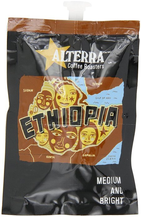 FLAVIA ALTERRA Coffee, Ethiopia, 20-Count Fresh Packs (Pack of 5)