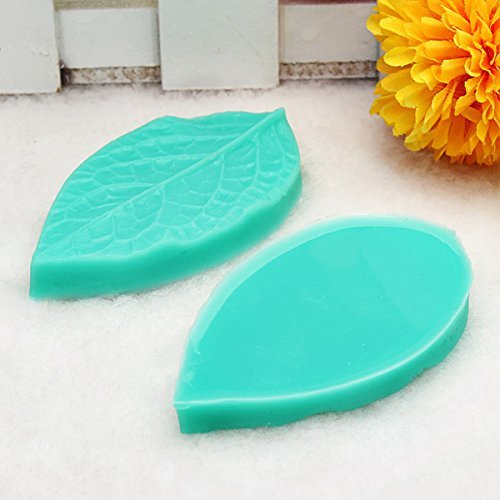 "TC3773 Silicone Leaf Shaped Mold Fondant Cake 3D" shopping N6
