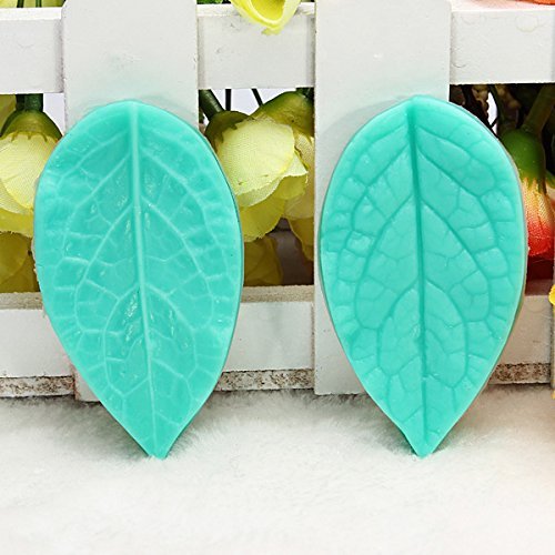 "TC3773 Silicone Leaf Shaped Mold Fondant Cake 3D" shopping N7