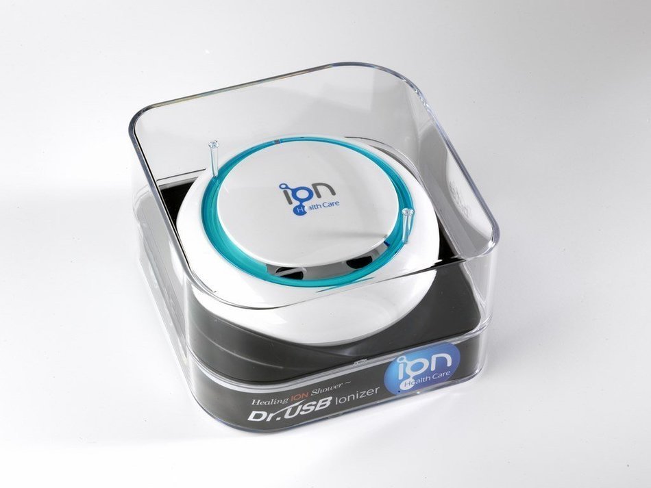 Personal Plasma Ionizer Air purifier Dr. USB Healing Ion Shower