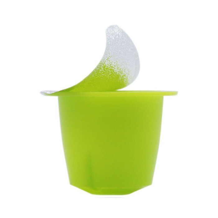 120 pcs Empty Disposable Nespresso Coffee Caspules (White) N4
