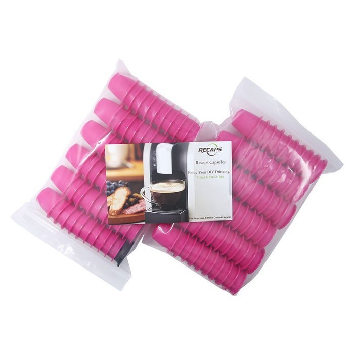 120 pcs Empty Disposable Nespresso Coffee Caspules (White) N5
