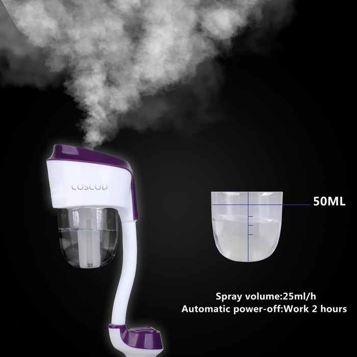 Car Diffuser Essential Oil, COSCOD Perfume Air Purifier Aromatherapy Humidifier Water Sprayer Ultrasonic Wave... N10