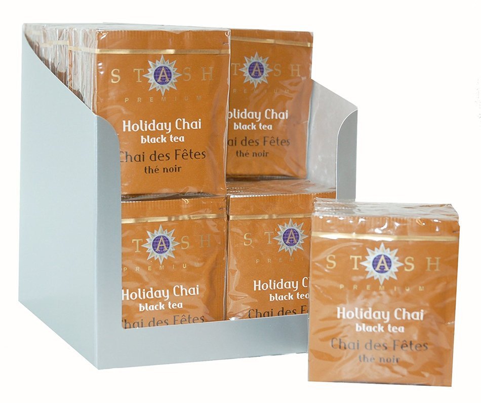Stash Tea Double Bergamot Earl Grey Black Tea, 10 Count Tea Bags in Foil (Pack of 12) N28