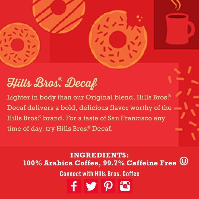 Hills Bros Coffee Gourmet Medium Roast, 12 Compostable Single Serve Cups, 3.8 Ounce N18