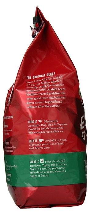 Eight O'Clock The Original Decaf Whole Bean Coffee, 24 Ounce N6