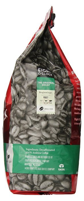 Eight O'Clock The Original Decaf Whole Bean Coffee, 24 Ounce N7