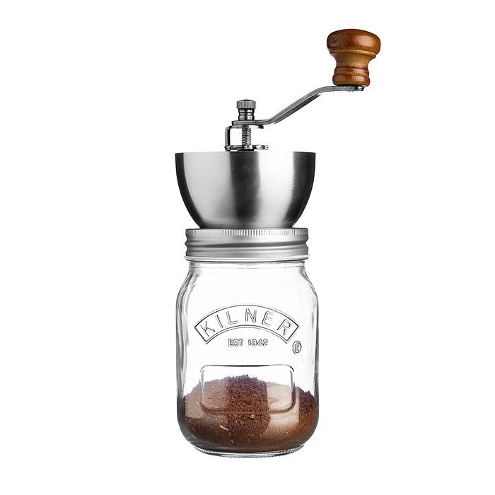 Kilner Stainless Steel Coffee Grinder, 17-Fluid Ounces