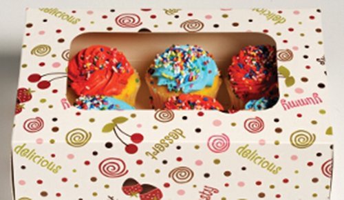 Sweet Treat Cupcake Gift Boxes - Set of 2