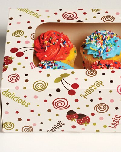 Sweet Treat Cupcake Gift Boxes - Set of 2 N2