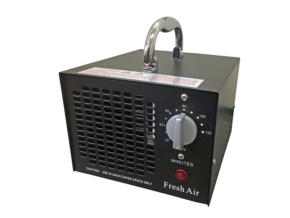 Fresh Air Commercial Air Purifier Ozone Generator 3500mg Cleaner Deodorizer (Black) N4