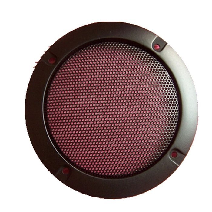 2pcs 4"Inch Matt Type Circle Speaker Decorative Circle With Protective Grille