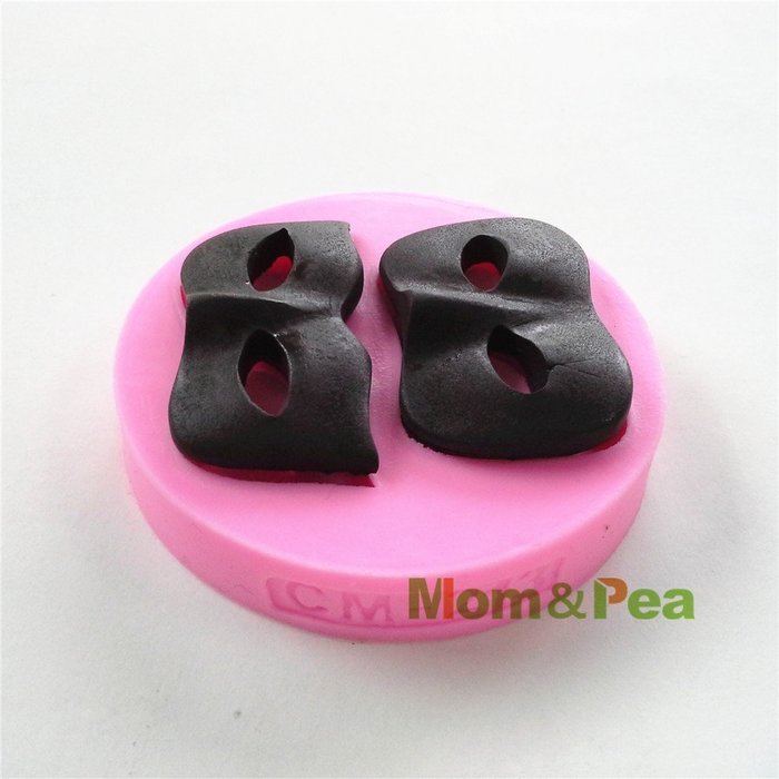 Mom&pea 0527 Catwoman Mask Shaped Silicone Mould for Fondant Cake Sugar Paste Cake Decoration 3d Cake Toppers... N3