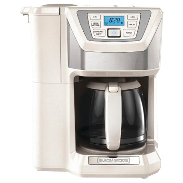 Black & Decker CM5000B 12-Cup Mill and Brew Coffeemaker, Black N2