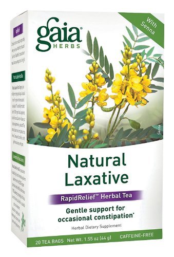 Natural Laxative Rapid Relieve Herbal Tea 20 Bags N2