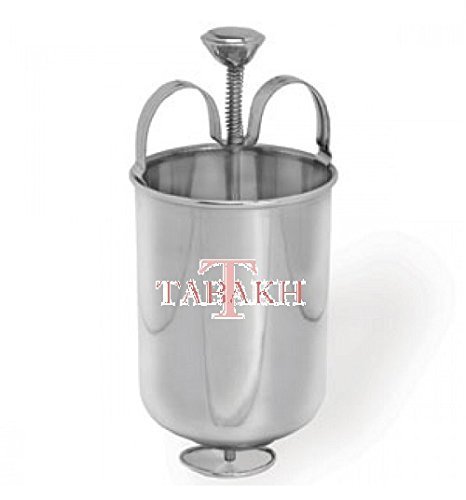 Tabakh TMM-111 Medu Wada Vada Donut Maker Dispenser, Stainless Steel