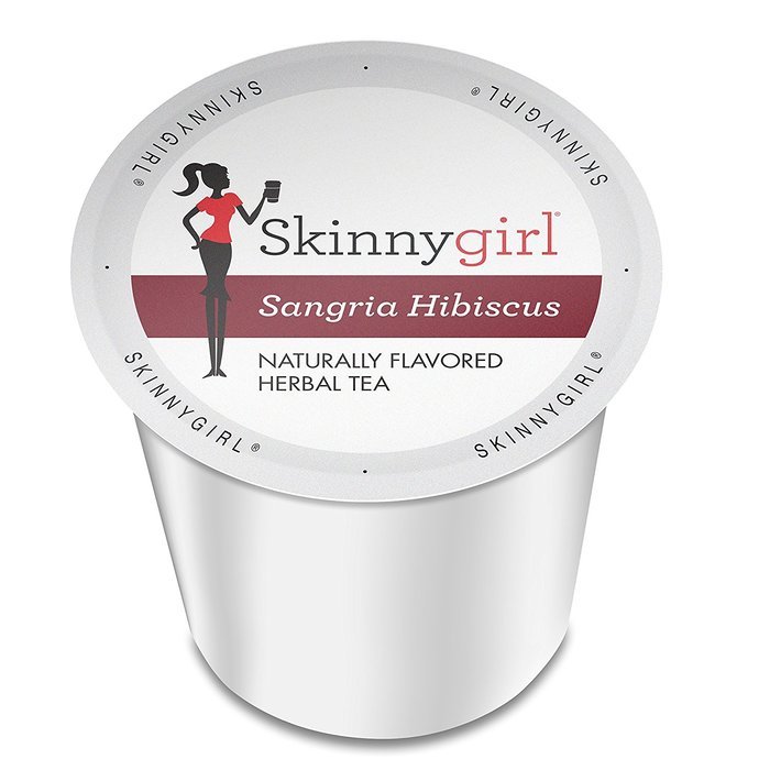 New- Skinny Girl "Sangria Hibiscus" Tea K- Cups! Fully Keurig 2.0 Compatible N2