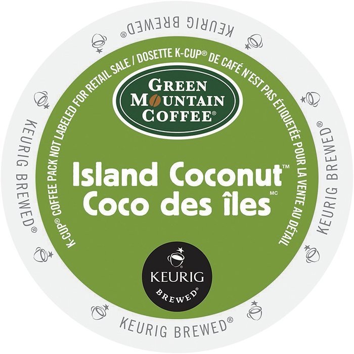 Green Mountain Coffee Roasters Island Coconut 24count N5