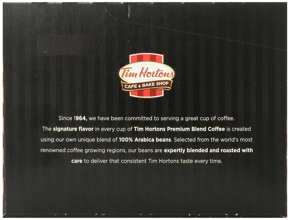Tim Horton's Single Serve Coffee Cups, Original Blend, 24 Count N58