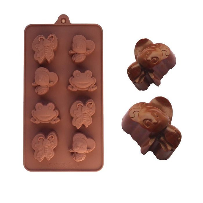 Butterfly Frog Shape Chocolate Silicone Mold Baking Cake Decoration Mould N2