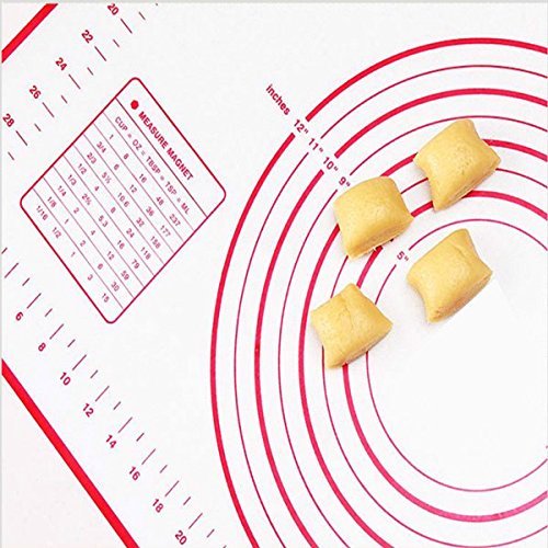 "60x40cm Platinum Silicone Dough Fondant Mat Glass Fiber Reinforced" shopping N5