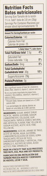 Wilton 710-2308 Decorator Preferred Fondant, 24-Ounce, Yellow