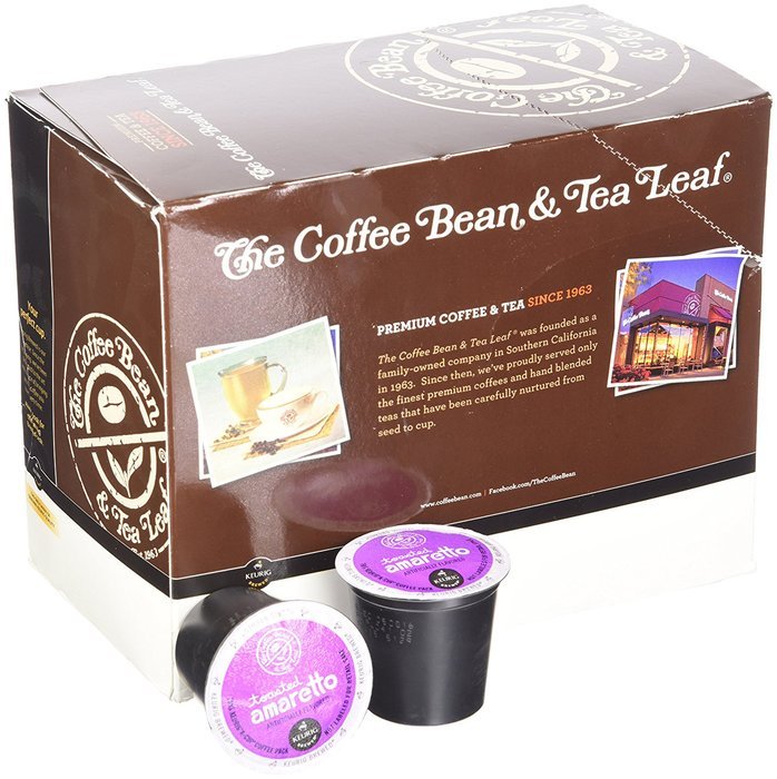 Coffee Bean & Tea Leaf Toasted Amaretto K-Cups - 22 ct N3
