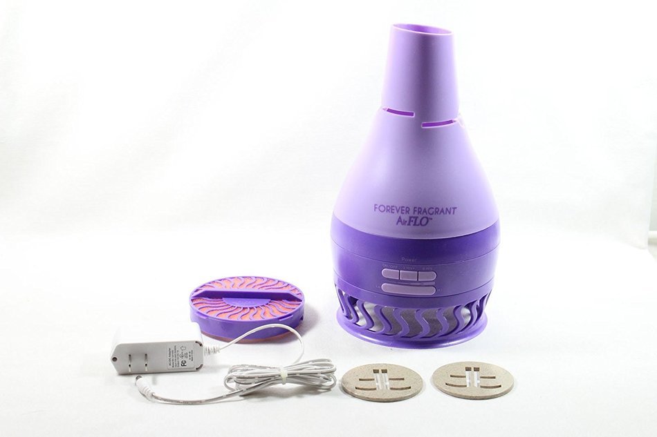 Joy Mangano Forever Fragrant Odor-Eliminating AirFLO Purifier - Soft Purple N5